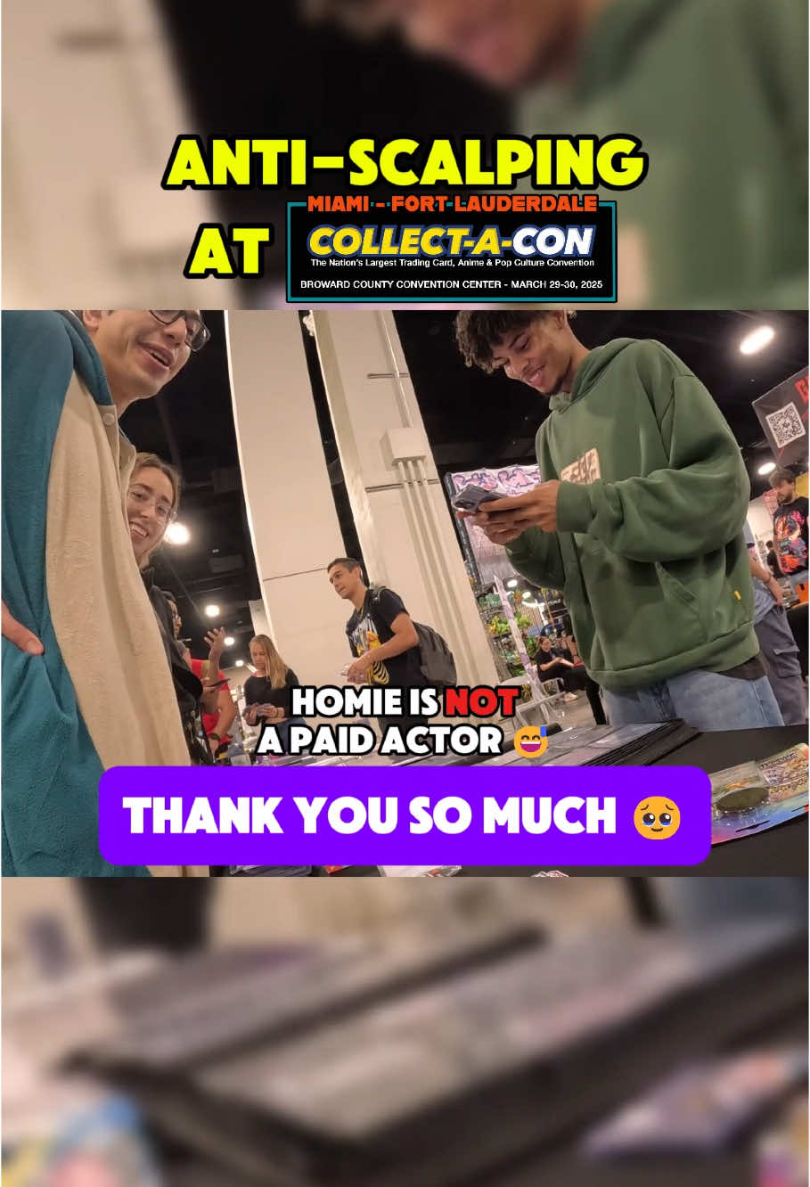I couldn’t say no to this deal… 🤷‍♂️ #vendorpov #cardshow #prismaticevolutions #pokemontradingcardgame #pokemontcg #pokemoncards #scalper 