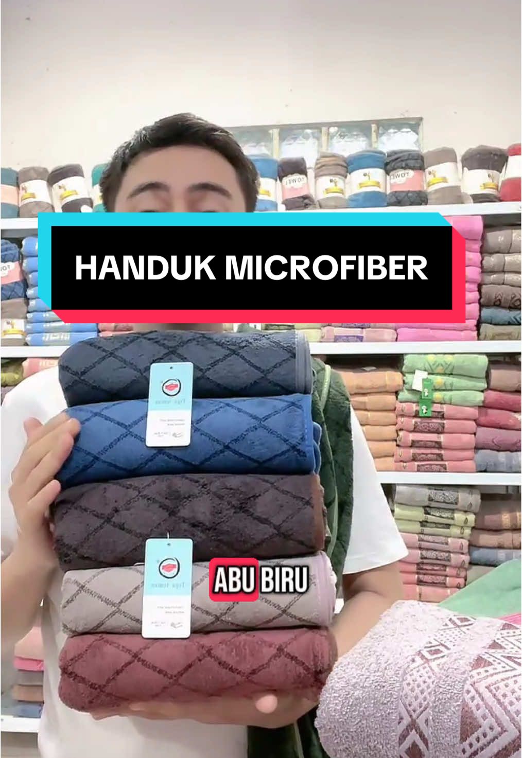 PROMO MURAH HANDUK DEWASA HANYA DI DALAM LIVE PAGI INI PUKUL 10.00WIB, JANGAN LUPA JOIN YA! #WIBGAJIAN #belanjahemat #promoguncang33 #infopromo #belilokal #handukmurah #belanjaditiktokshop #wibgajiansale #yearendsale