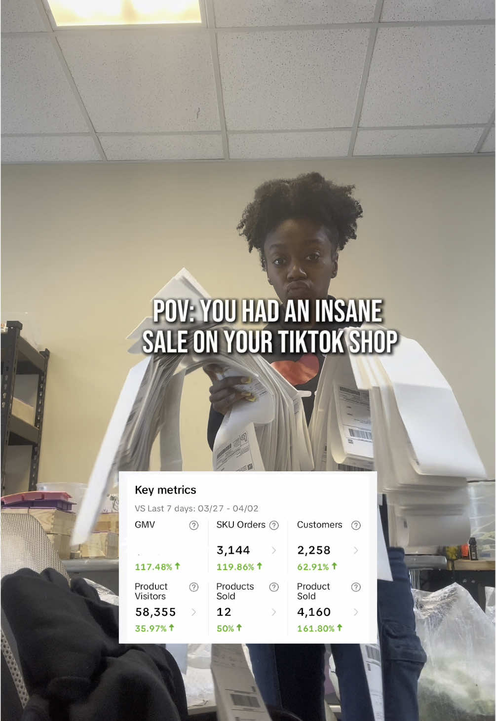 Yall did it again 🤦🏽‍♀️! First and foremost, I want to say thank you for an amazing sale for all you guys who came on our live and supported and have also been patient with orders as we are still getting them out! #tiktokshoprestock #ayurvedichaircare #springbreak 