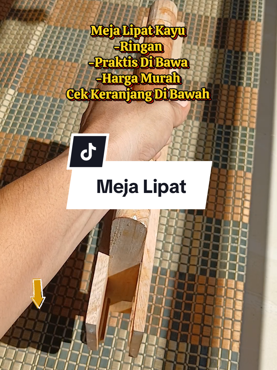 Meja Lipat Kayu -Ringan -Praktis Di Bawa -Harga Murah Buruan Cek Out Stok Gak Banyak. #mejalipatkayu #mejakayu #abahmalin 