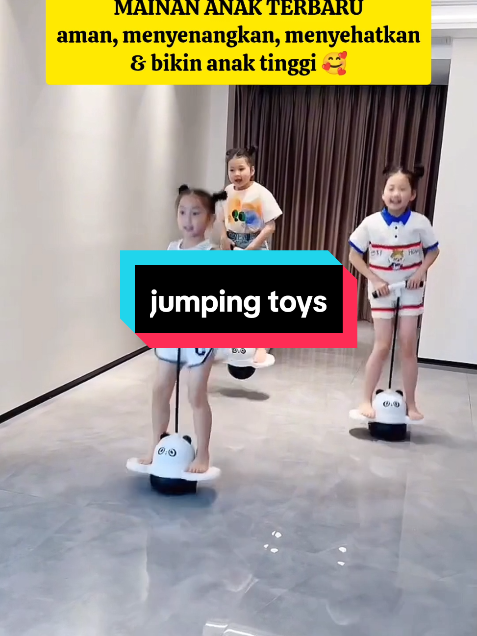 #jumpingtoy #balljumping #mainanlompat #mainanlompat2an #mainananak #mainananakviral #mainanbolajumpinganak #mainanbolalompat 
