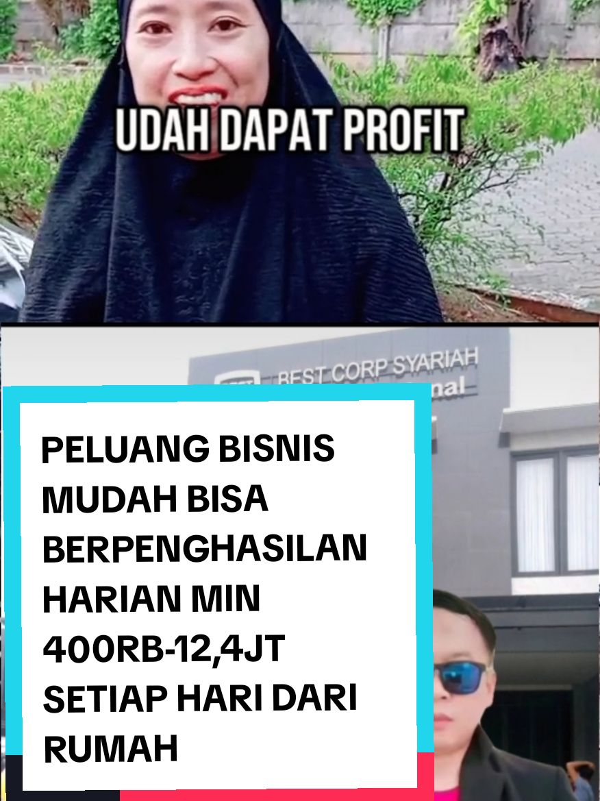 📢 BACA CAPTION ⬇️ 💥 EMAK-EMAK, IBU RUMAH TANGGA YANG MAU BERPENGHASILAN DARI RUMAH SETIAP HARI MIN 400RB-12,4JT PER HARI SEGERA MERAPAT SINI !!! Ada yg mau dibimbing dan dimentori sampai menghasilkan, Hingga Bisa :_👇👇👇 ✅️Bisa Lunas Hutang dan terbebas dari Riba? ✅️Bisa Punya kendaraan dan Rumah Impian secara CASH? ✅️Bisa Umroh dan haji bersama keluarga tercinta ? ✅Sudah Terbukti Ribuan RESELLER Berhasil & Sukses. SOLUSI PELUANG USAHA‼️ Mungkin Informasi ini Yang Anda Cari? 👇👇👇 ✅️ Ingin Punya Usaha / Bisnis sambil Kerja & Kuliah? ✅️ Ingin Punya Penghasilan Tambahan? ✅️ingin Berbisnis Tanpa Resiko Rugi / bangkrut? ✅️Ingin Memiliki Kendaraan & Rumah impian secara Cash? ✅ MODAL SEKALI SEUMUR HIDUP ✅ UNTUNG BERKALI-KALI TANPA BATAS ✅ BISA DI WARISKAN KE ANAK CUCU ✅ BISA DI KERJAKAN ONLINE / OFFLINE VIA HP DI RUMAH SAJA SALAH SATU BISNIS TERBAIK Di INDONESIA MANFAATKAN PELUANG INFORMASI ini.✅ PT.BANDUNG ECO SINERGI TEKNOLOGI (PT.BEST CORPORATION SYARIAH) BISNIS RESELLER PRODUK KOMISI 400-12,4JT PER HARI✅ Ingin Gabung di Tim Bisnis saya, hubungi:  👇👇 WAWA: OB13-9277-5O67 Share, like, komen dan follow terus ya Gaess. Terimakasih. . #peluangusaha #peluangbisnis #iburumahtangga  #bisnissyariah #reseller #ptbest #solusilunashutang #solusibebasriba #solusisukses #komunitasantiriba #sahabatkaribjogja #rhizkasubagiyo #mentorbisnissyariahptbest #mentorbisnissahabatkarib