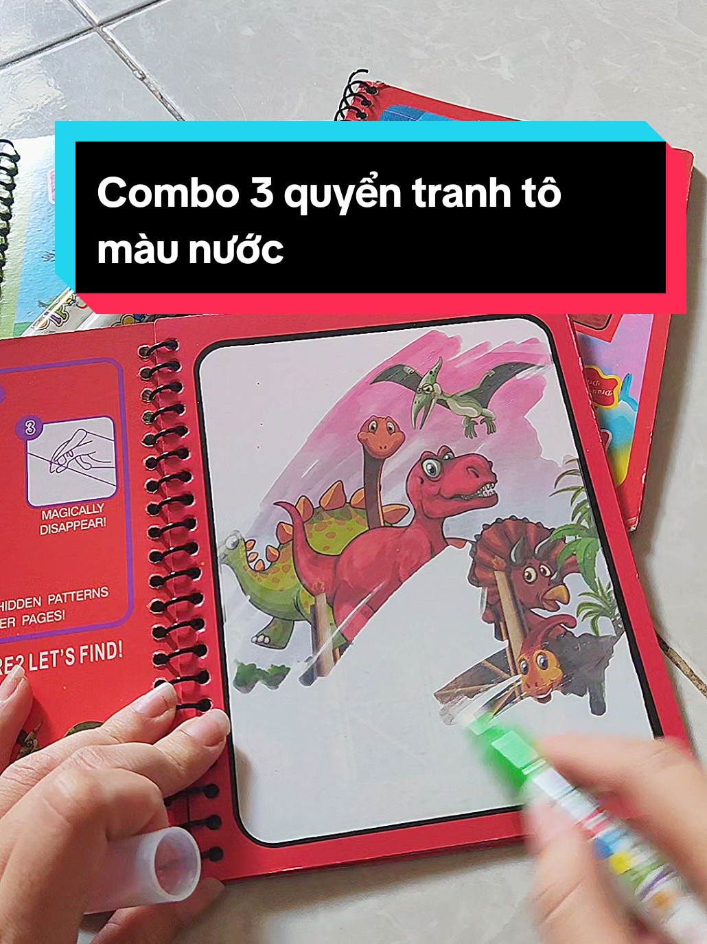 ba mẹ mua cho con mình trải nghiệm và khám phá nha  #xuhướng #tranhmathuat #tranhmaunuoc #xuhuong 