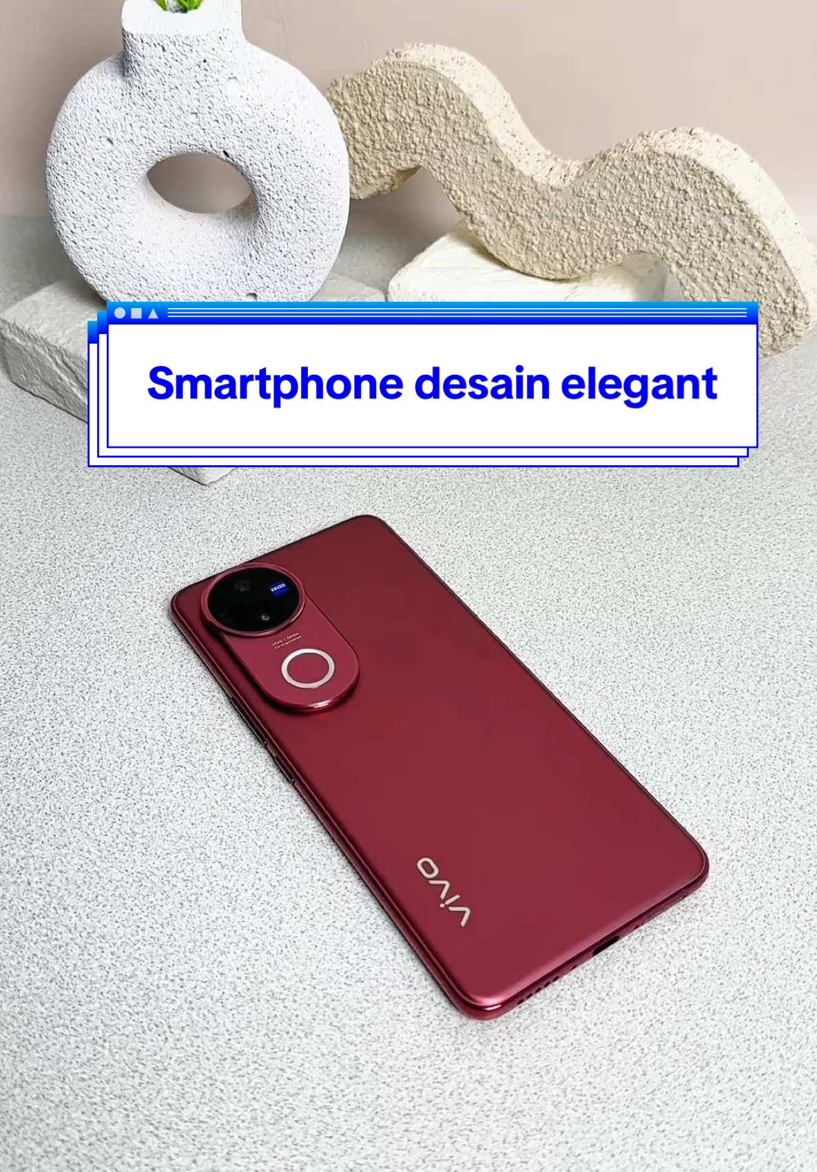 Smartphone desain yang elegant banget #vivo #vivoindonesia #gadget #electronics 
