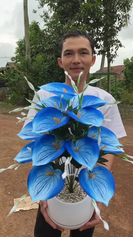 1set bunga hiasan meja