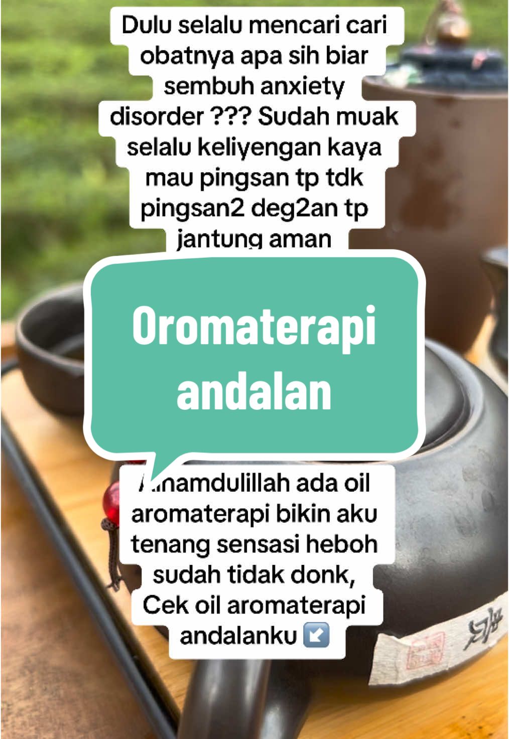 Selain terapi alami dgn Heilung Oil kita hrs mencari ketenangan jwa dan raga agar badan makin fresh dan bahagia 😇 #anxietydisorder #psikosomatis #anxietydepressionfighter #panikattacke #anxietyattack #anxiety #pejuanganxiety #gerdanxiety #anxietydepression #sembuhgerdanxietydisorder #sembuhanxietydisorder #anxietyrecovery #anxietyhelp #anxietytips 