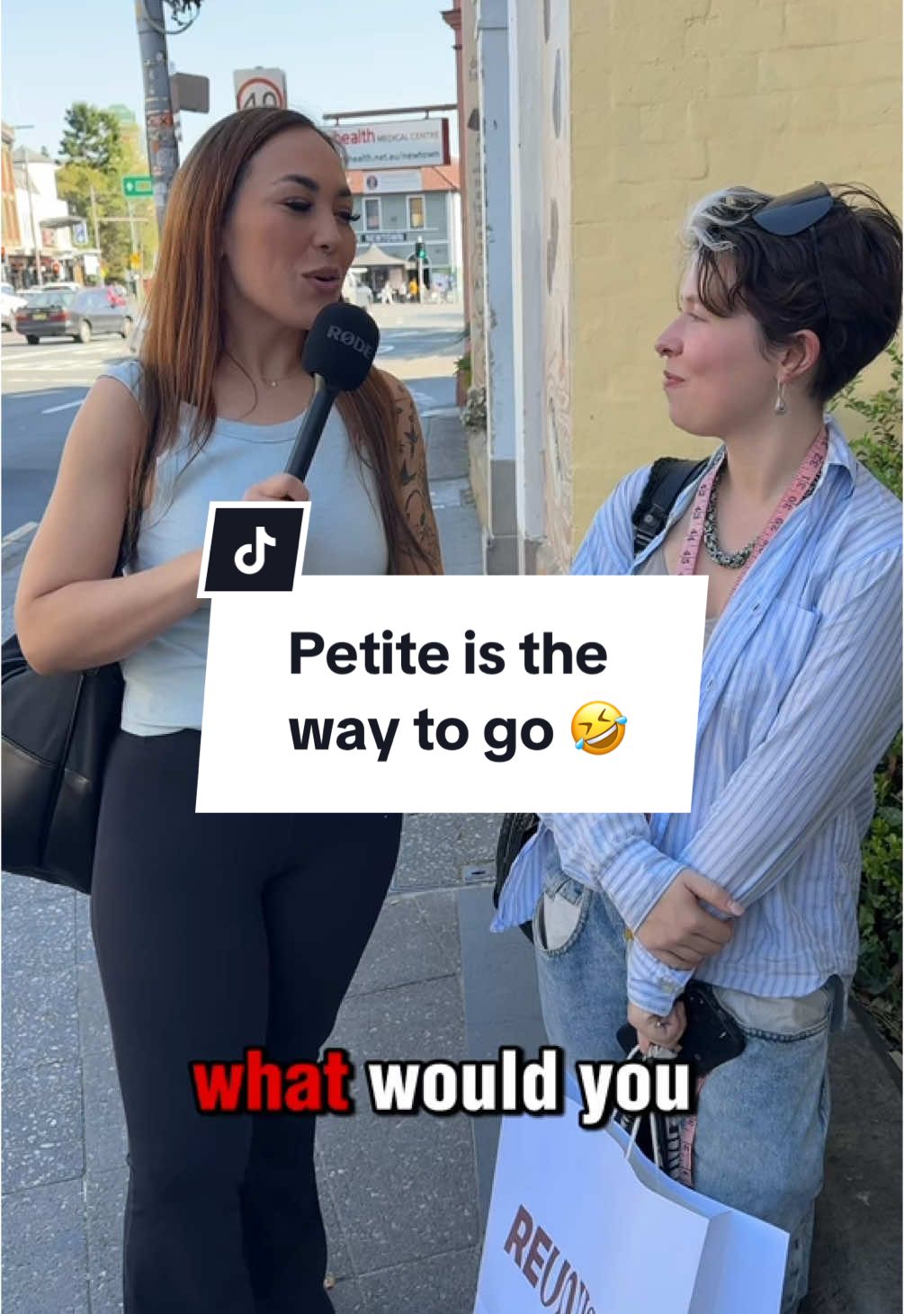Petite is the way to go 🤣