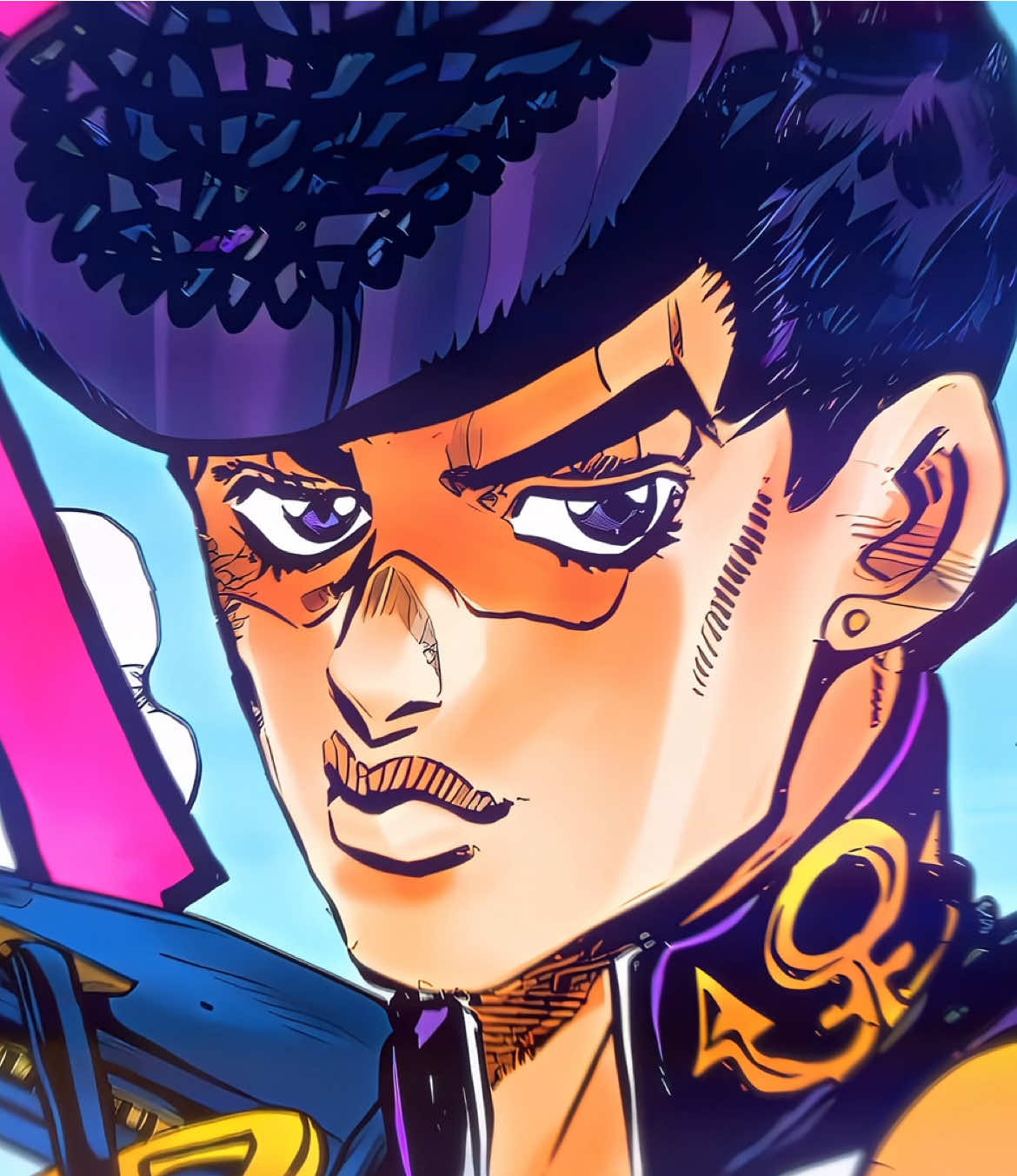 Insta : kintaro_ae  jojo reference ??? 🔥 #jjba #jojo #jojobizarreadventure #edit #jojoref #josuke #diamondisunbreakable #animeedit #jojoedit 