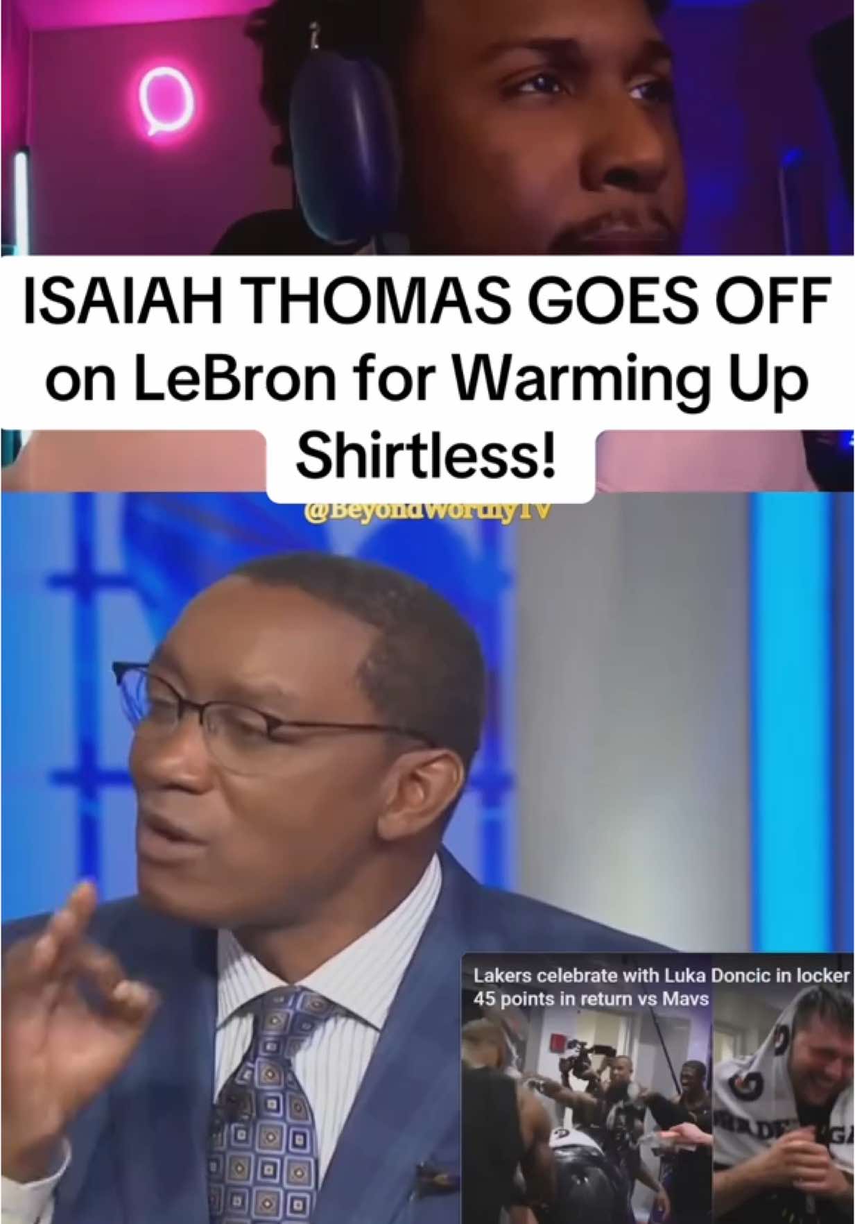 #LeBronJames #ShirtlessKing #LeBronWorkout #IsaiahThomas #ITRant #NBAHotTake #NBAUncut #LockerRoomEnergy #BasketballDrama #NBATok #FYP #ForYouPage #ViralSports #TrendingNow #HoopTalk #NBAClips #MicDropMoment #LeBronMode #TensionAlert #BasketballVibes