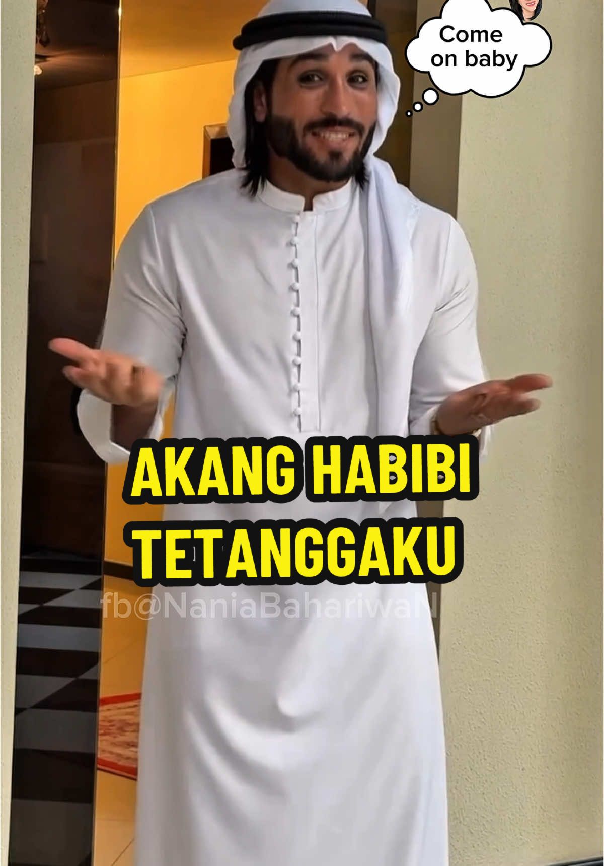 Membalas @Dian Sie Boen Ternyata tetanggan sama akang Habibi 😊 #habibi #komedi #emakemak #videoviral #kocak #salting #ngakak #cogan #humortiktok #makcaruluk 
