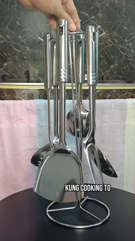 Hala! Ang mura na nito .  wow! 7pcs set na . #kitchentool #kitchen #cookingtoolset #kitchenware #laddleset #stainlesssteel #stainlesssteelladdle 