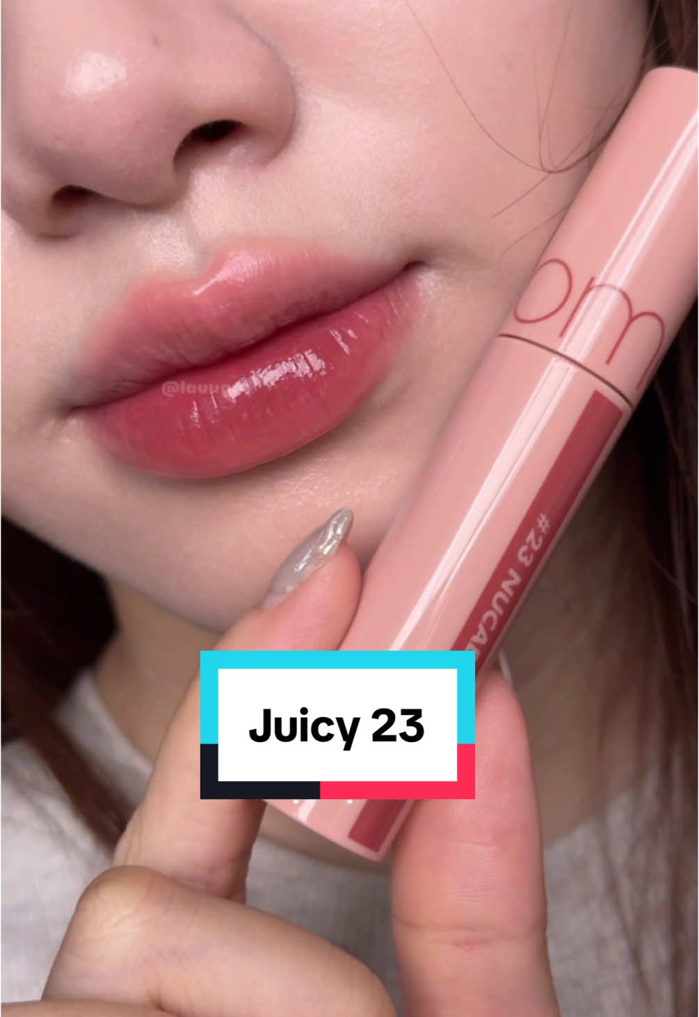 Juicy 23 màu son quá hợp với neutral mặt mộc!! #lavuga #juicy23 