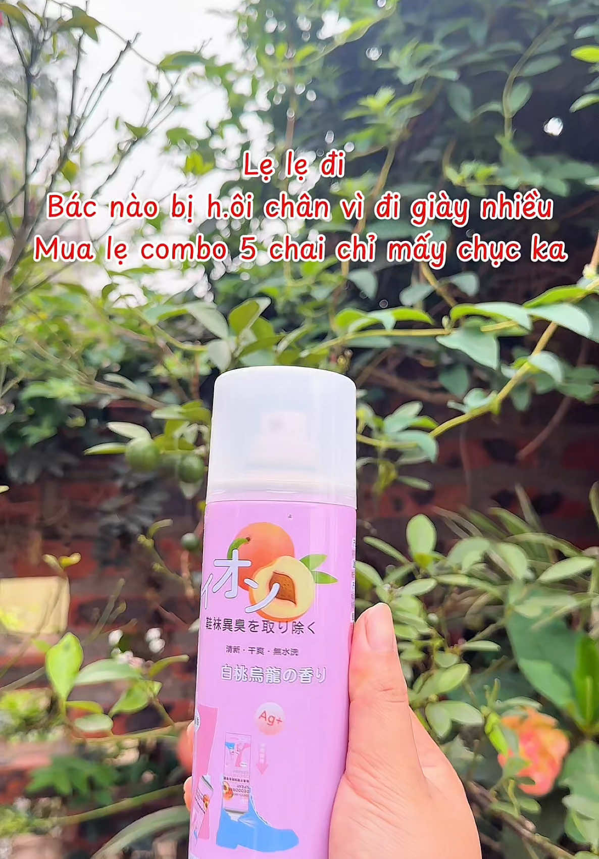 Xịt khử mùi h.ôi chân và giày #xitkhumuigiay #xitkhumui  @Kiều Linh Tạp Hoá 