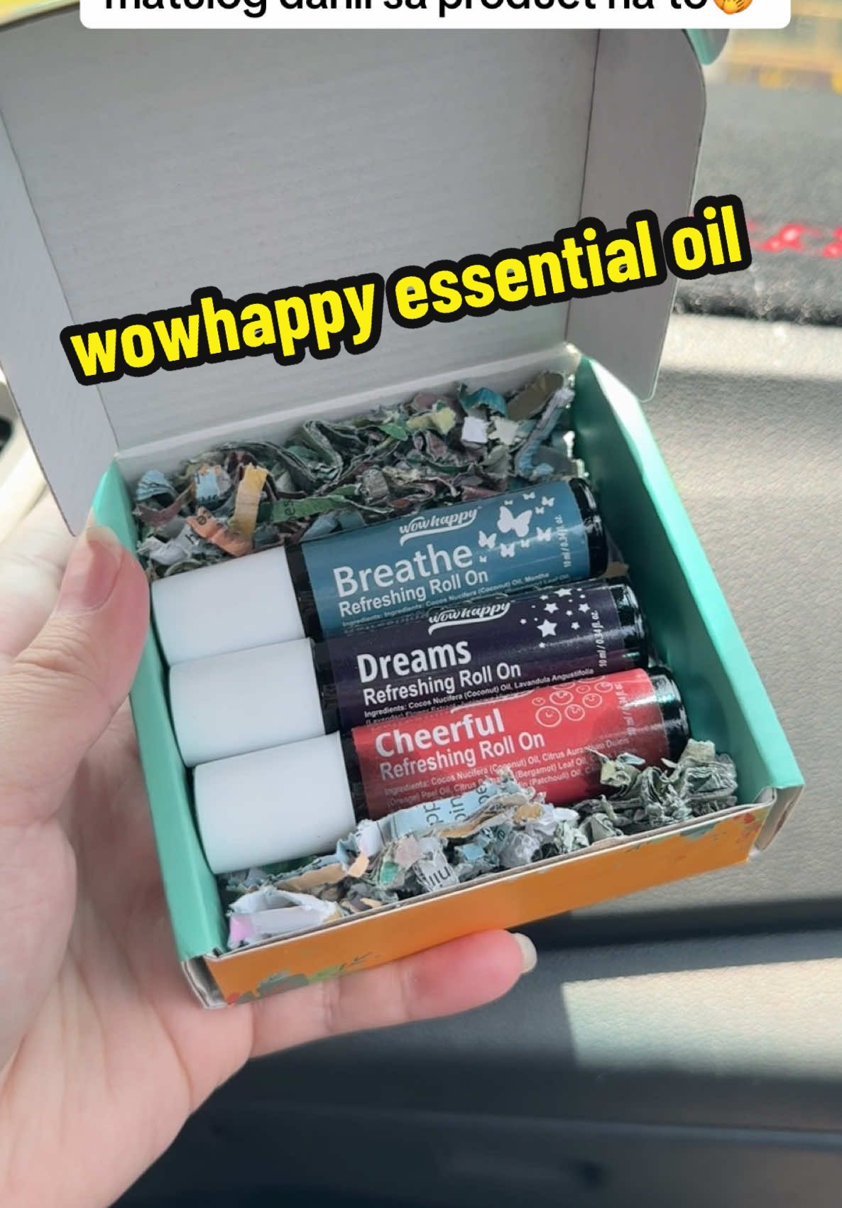 This helps me relax and calm my mind when I can’t sleep.☺️ #essentialoils #rollonessentialoil #wowhappyessentialoils #wowhappyroll #wowhappyph #aromatherapy 
