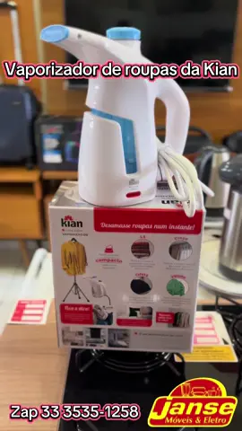 Vaporizador de roupas Kian, uma ótima opção para as suas roupas!  #loja #lojista #moveis #viral #varejo #viraltiktok #vaporizador 
