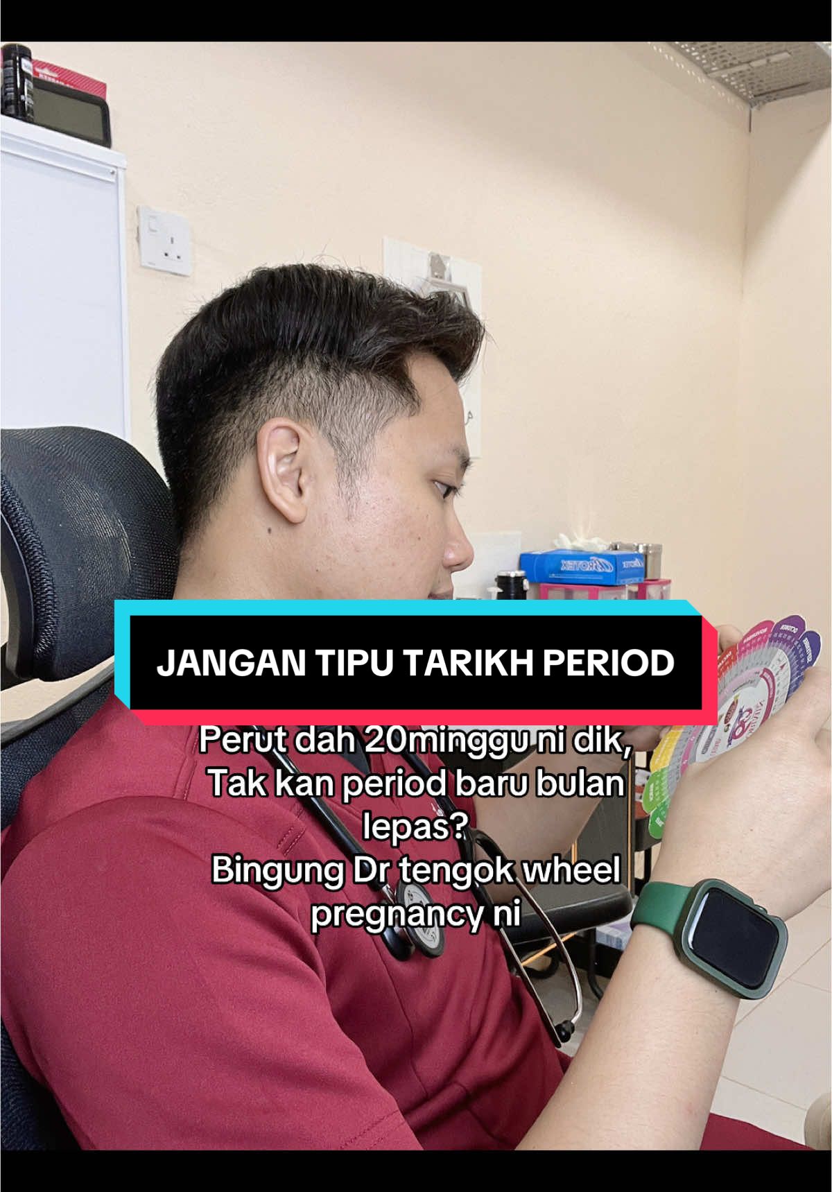 Jangan tipu tarikh period. Sebab scan tak kan menipu dik. Penat la gini. Ini bukan gastrik, Ini bukan ketumbuhan, Ini bukan juga buatan jin, Ini baby buatan manusia.  #fyp #pregnancy #pregnant #upt #pejuanggarisdua #ttcjourney 