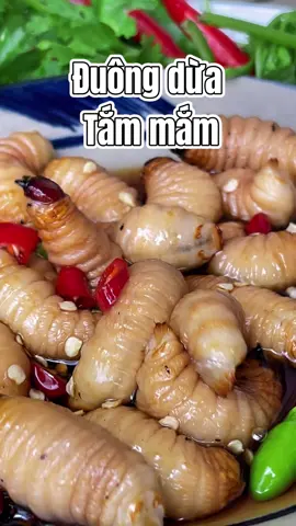 Đuông dừa tắm nước mắm, ai ăn là nhớ, ai nhìn là rụng rời! Bạn có dám thử không?  #duongdua #mientay #reviewmonla #dacsan 