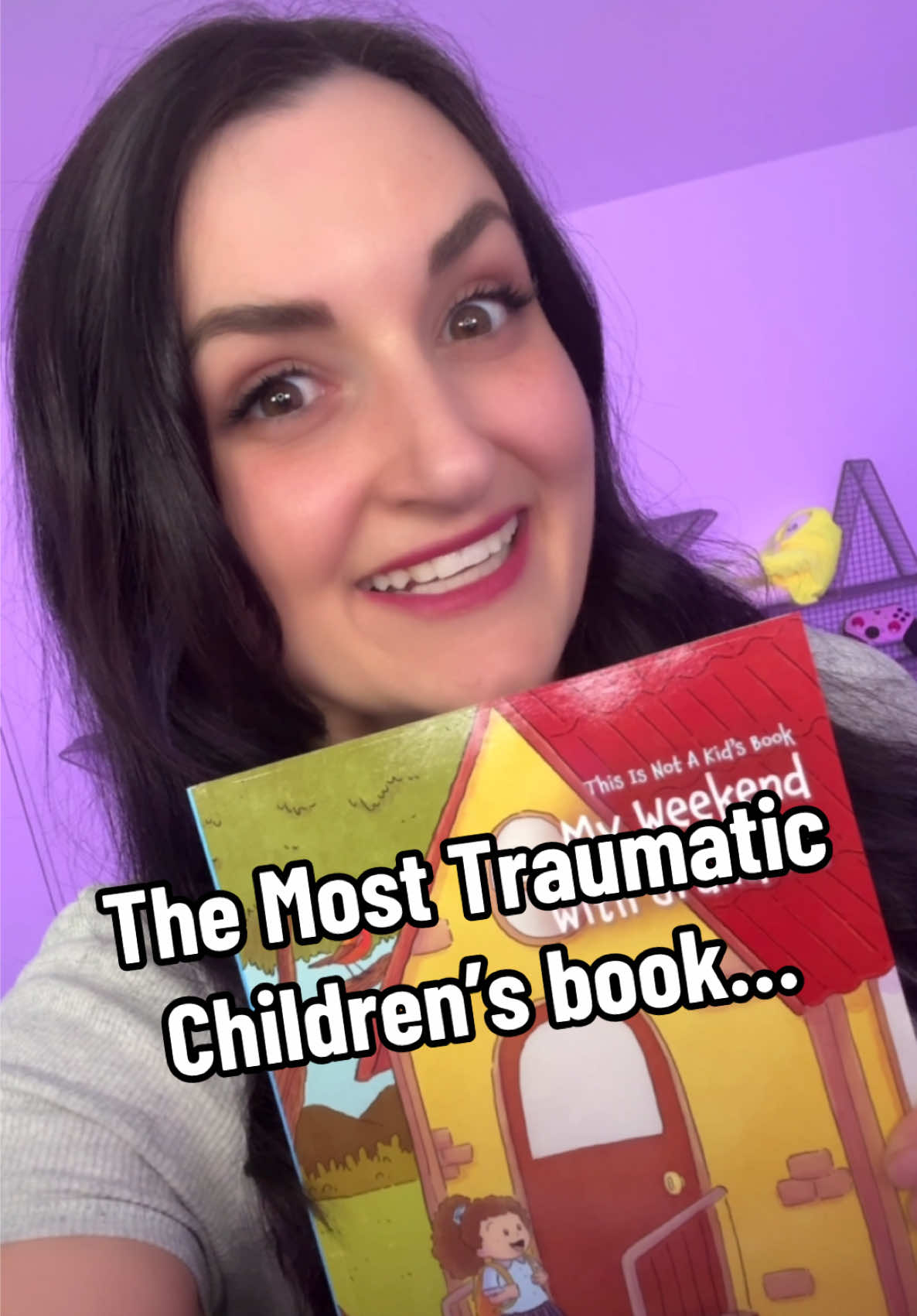 The Most Traumatic Children’s Book I’ve EVER Read… 😳 “My Weekend With Grandma” written by Andrew Racho & art by Mark Nino Balita #BookTok #cutebutcreepy 