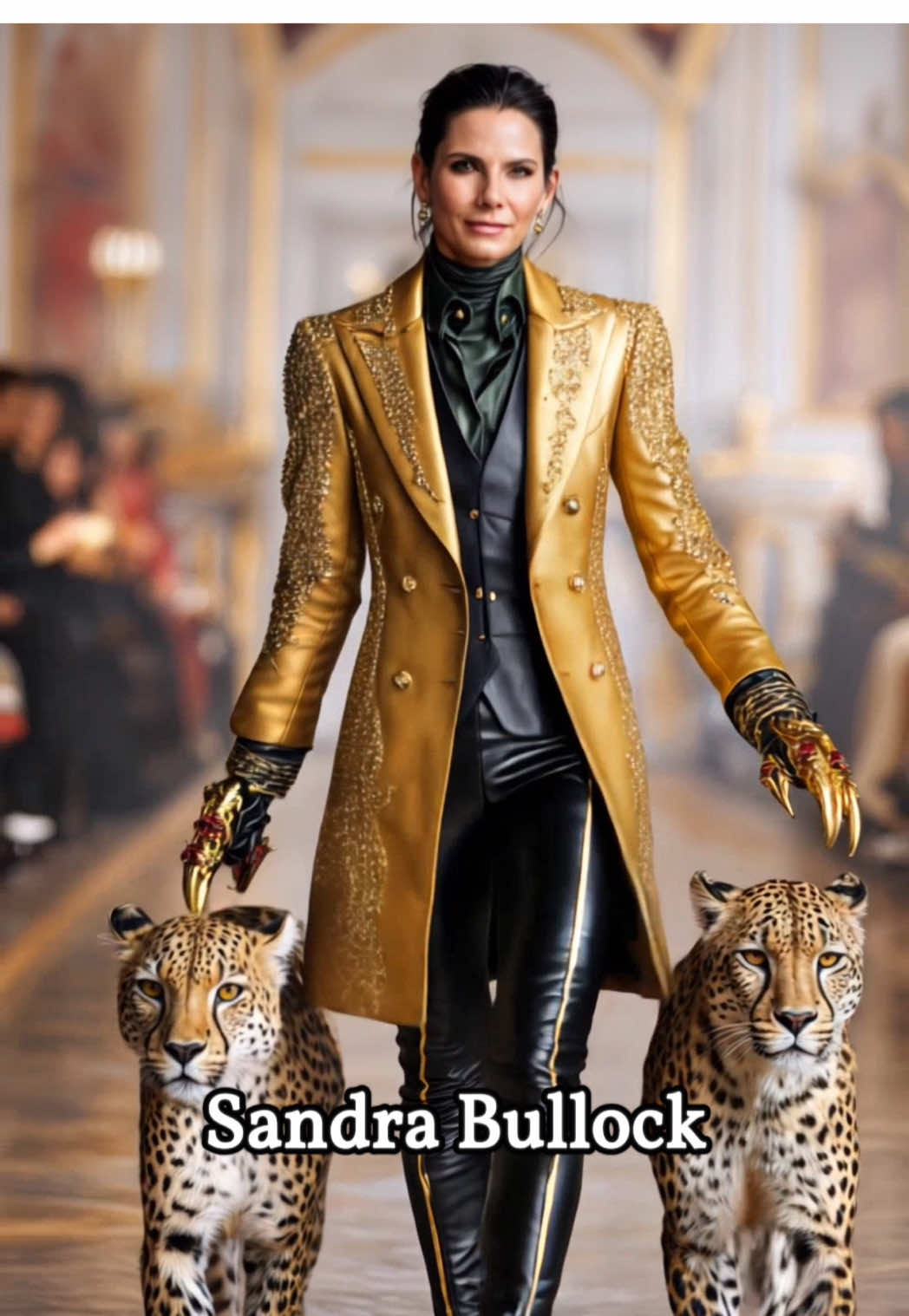 Hollywood actors and actresses mafia fashion show part 3