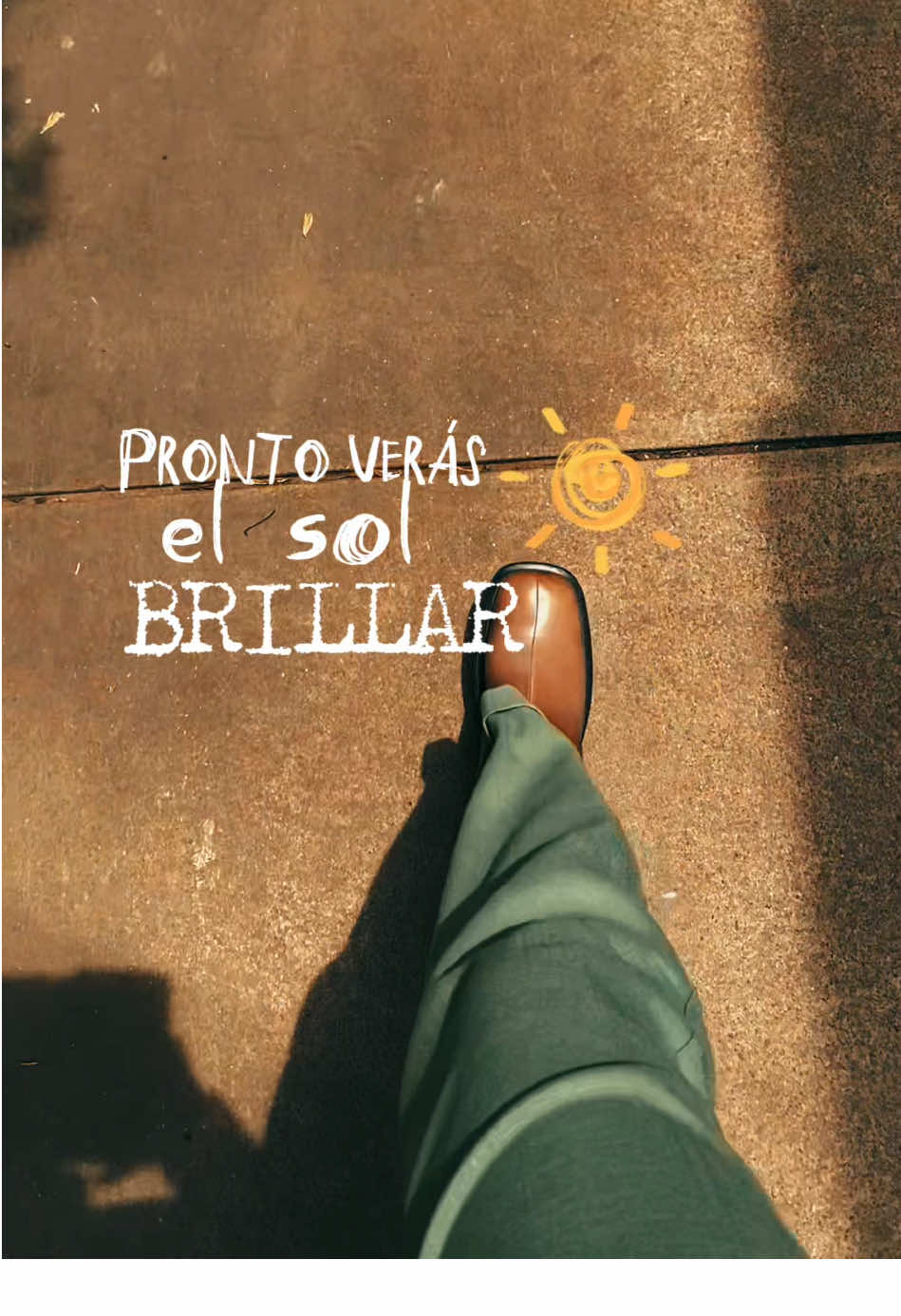 Todo en la vida es temporal, incluso los malos momentos.  Pronto verás el sol brillar ☀️  #merecesserfeliz #brillar #optimismo #motivacion #shakira 
