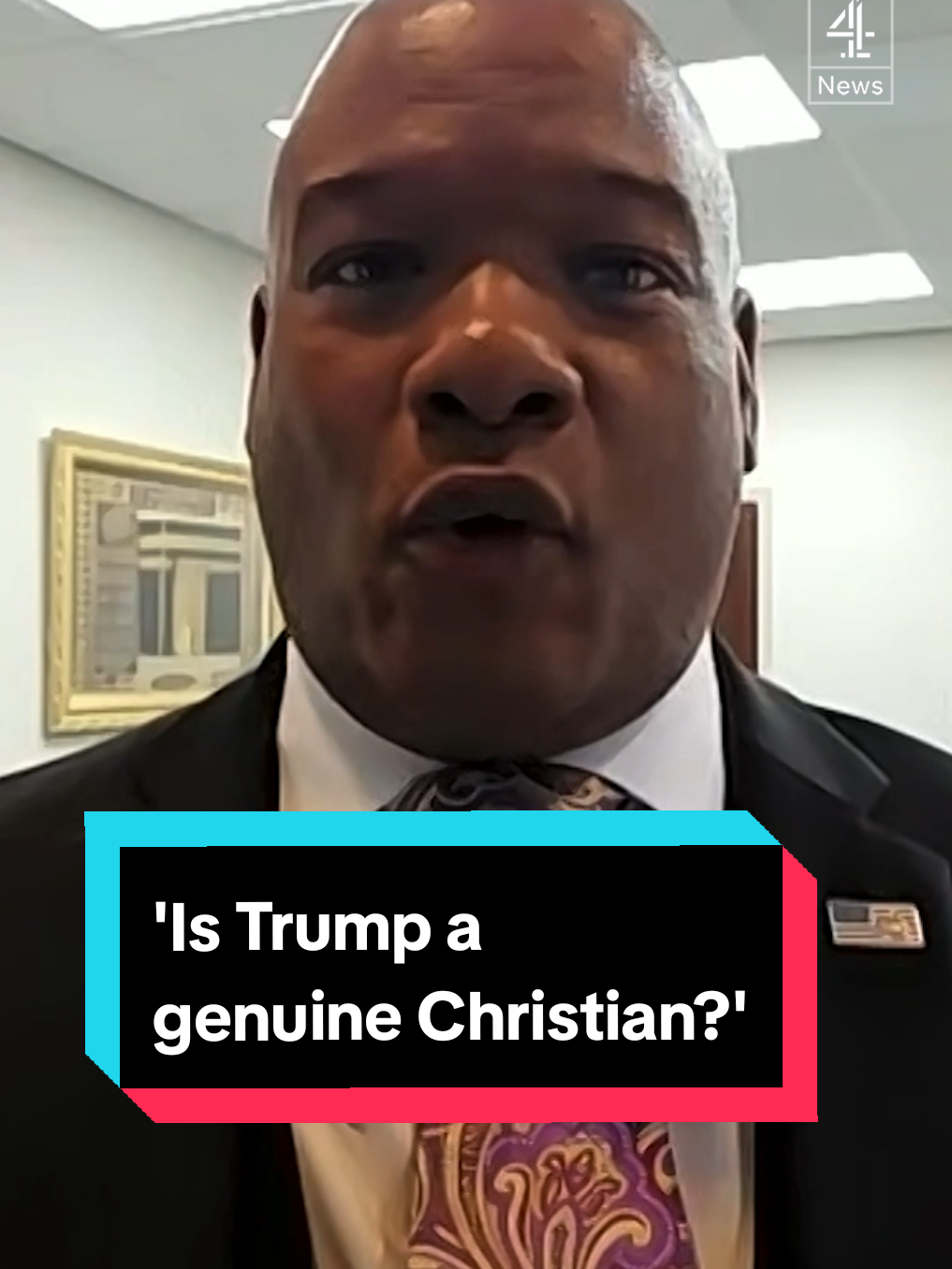'Is the twice divorced convict Donald Trump a genuine Christian?': We ask Trump's pastor Mark Burns whether the President is religious, and if America has 