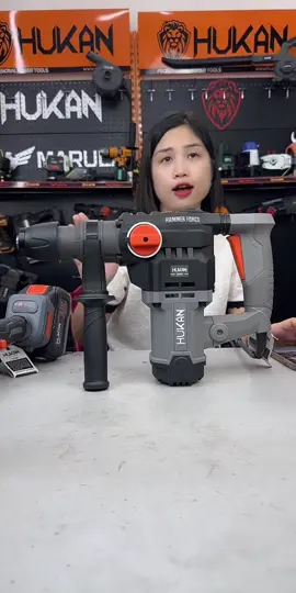 Máy Khoan  Đục Hukan J3 Quà Tặng Thùng Nha AE