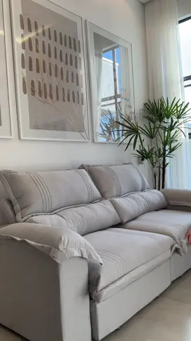 Nosso sofa chegou🥳🥳🤍 #enxoval #sofa #comprasonline #viralvideos #compras 
