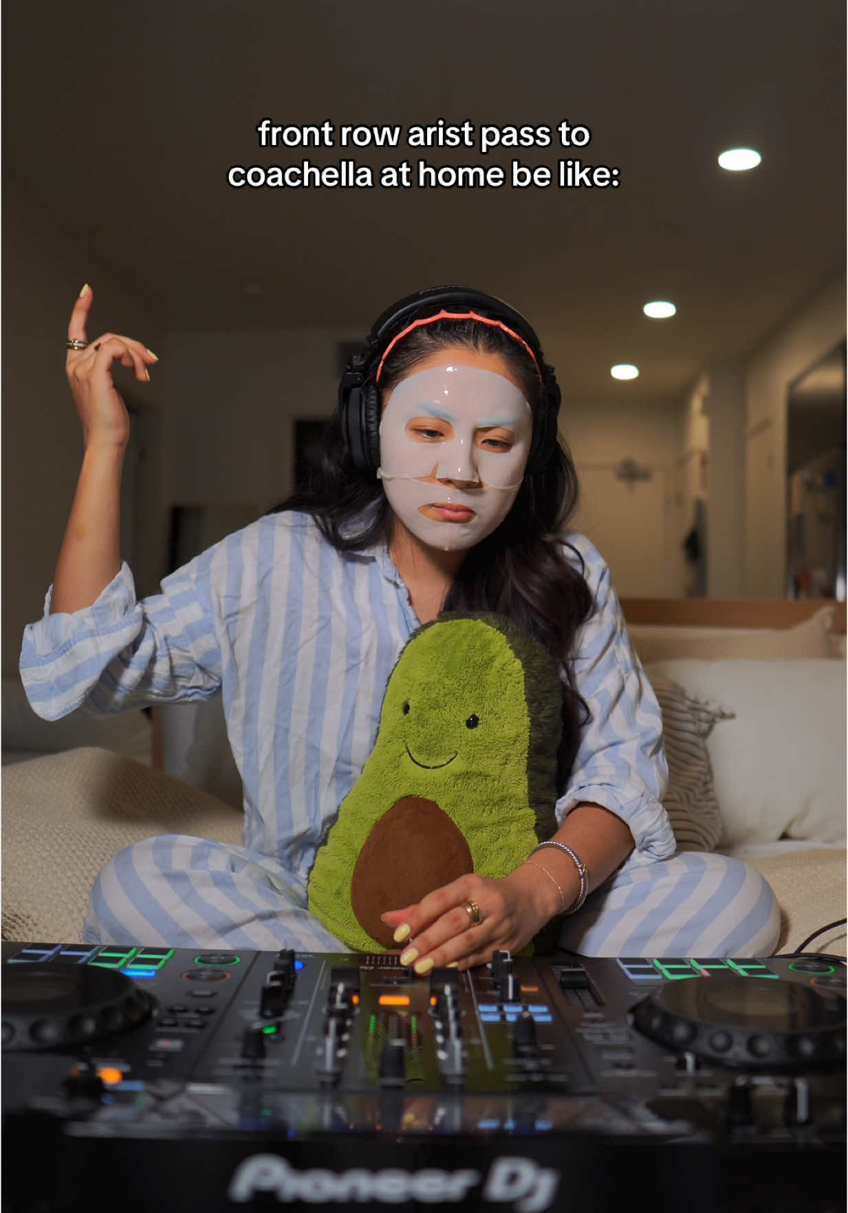 lol the mask kept slipping off my face😂😂 @medicube global 