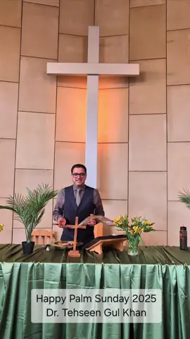 Palm Sunday 2025 - کھجوروں کا اتوار  Pastor Dr Tehseen Khan from Yesu Masih Ministries. #testimony #fyp #churchtiktok #fyp #fypシviralシ2024 #palmsunday#easter #passover 