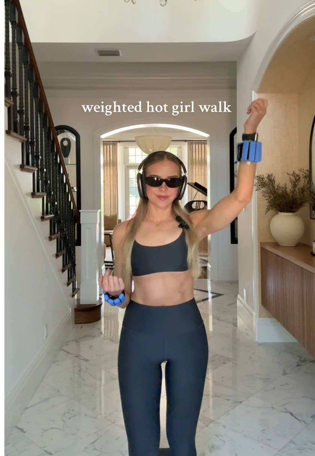 another weighted walk routine featuring my @Shop Bala Bangles !! this is my favorite way to level up my daily walks!