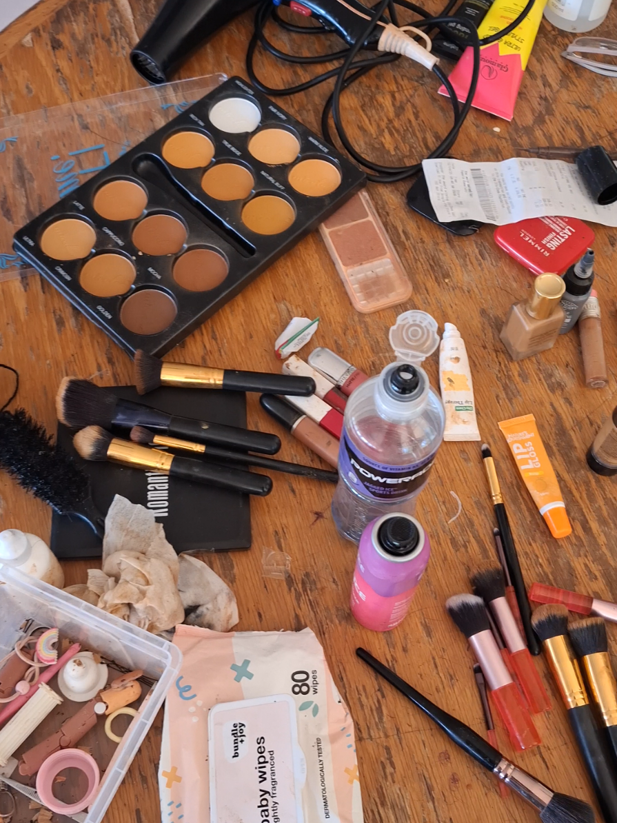 7am hair and Makeup 🌸 Makeup by: @MissR.Shumba👑🇿🇼🇿🇦 💓 @TAAHIRAH MODELING ACADEMY  #misssouthafrica #missSA2025  #pageant #fyp #viral #misssouthafrica 