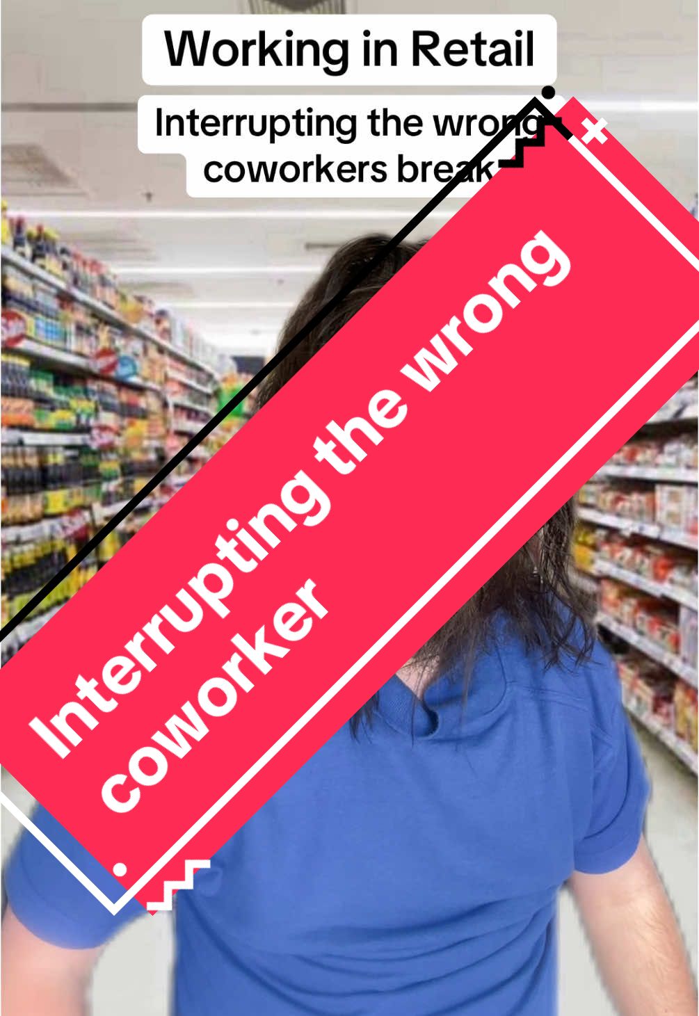 Keep your distance and you’ll be fine. #retail #retaillife #workinginretail #customerservice #coworkers #funny #relatable #sketch 
