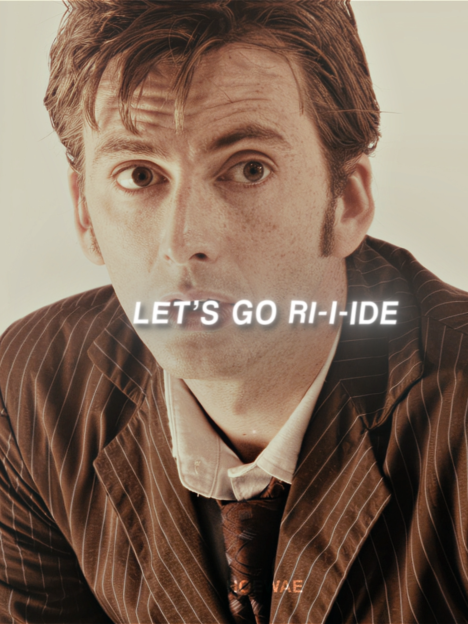 let's go riiiide #tenthdoctor #doctorwho #davidtennant #davidtennantedit #fyp