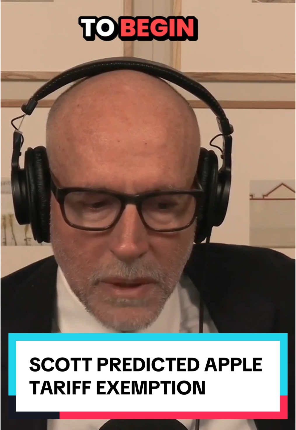 @Scott Galloway called it... After Scott predicted no tariffs on Apple products on our Friday episode, President Trump just gave an exemption to smartphones, computers, and other electronics. What prediction will come true next? Tune in next week... #pivot #podcast #trump #timcook #apple #tariffs