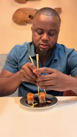 🍣Round 2 of fighting with chopsticks#thejourneycontinues#namibiantiktoker#fyp#funny#sushiking#