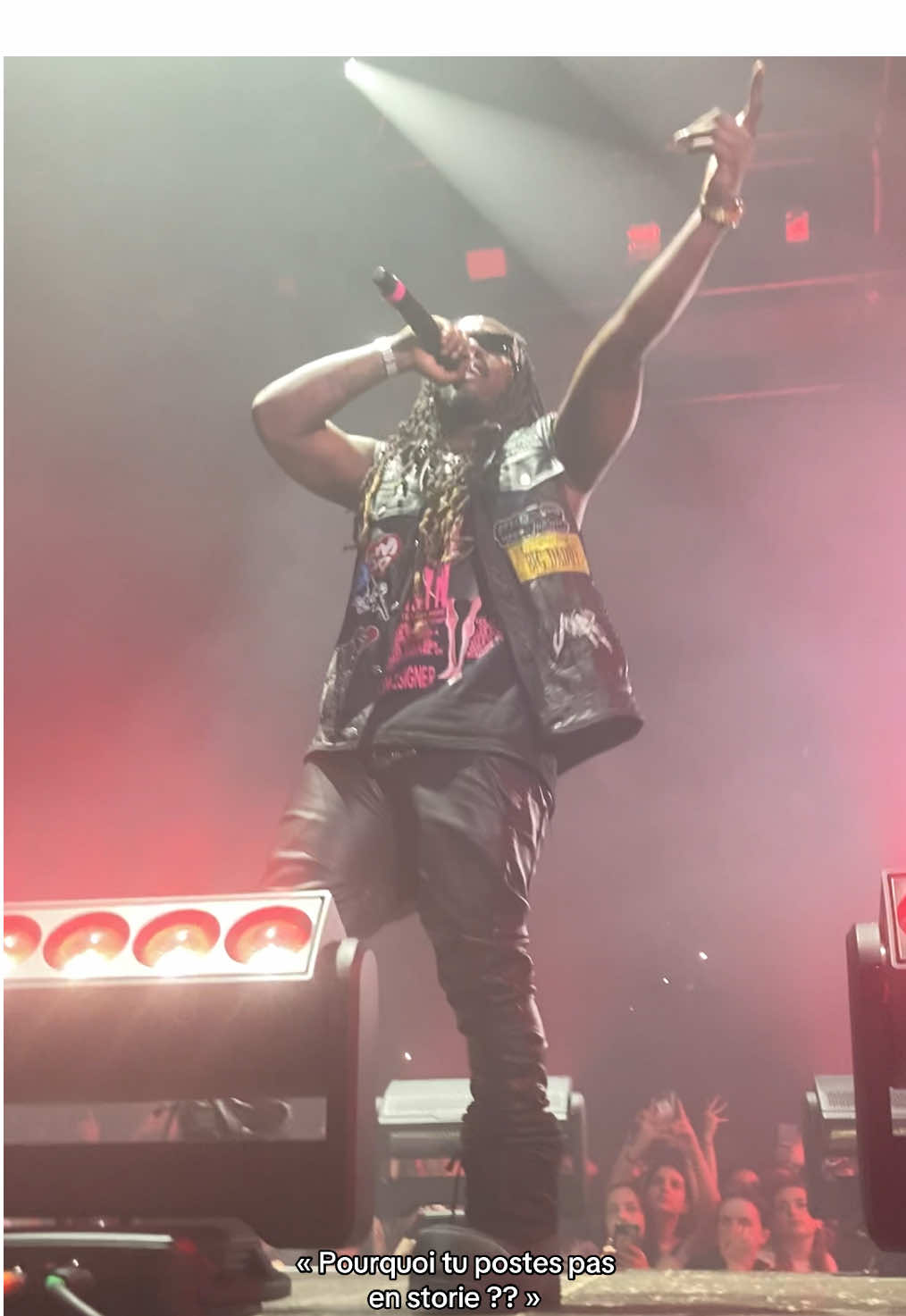 Je préfère chanter fort et gâcher mes vidéos qu’être instagrammable mdrrr #bigdaddyjok #jokair #boominfest #boominfestrennes 