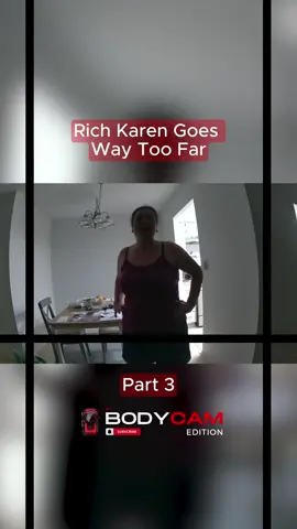 Rich Karen Goes Way Too Far Part 3 #bodycamcops #copsoftiktok #foryoupage #policeofficer #bwc #copss #karen #karensgoingwild #karens #karensoftiktok