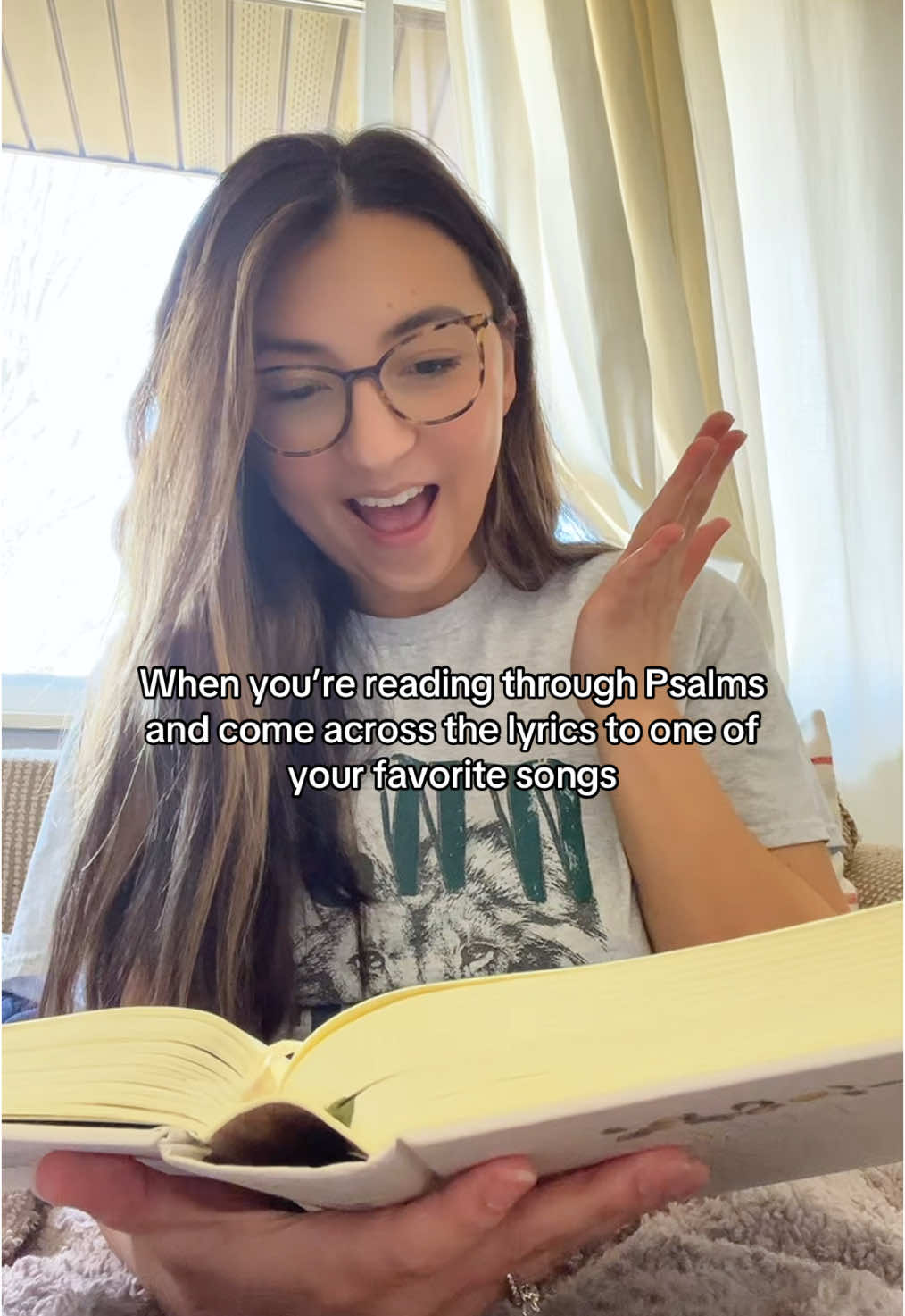 I genuinely love when this happens! 🥰📖🎶 #pslams #christiantiktok #christianmusic #christianhumor #fyp 