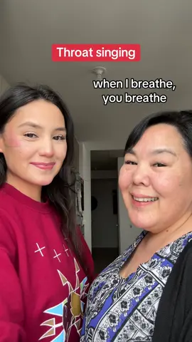 Inuit throat singing edition #doechii #denialisariver #inuit #throatsinging #katajjaq #TikTokforGood #TikTok_Partner 