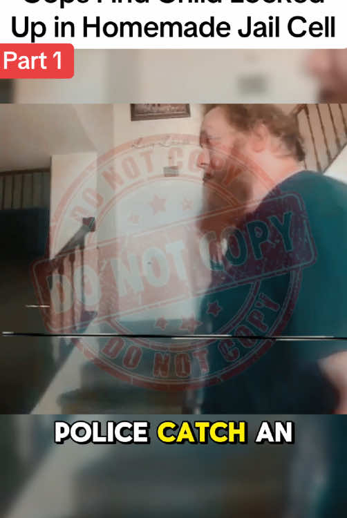 Cops Find Child Locked Up in Homemade Jail Cell, part 1#cops #policeofficer #bodycam #cop 
