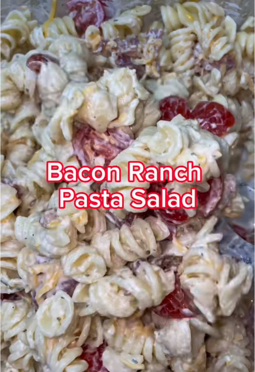 Pasta Salad Recipe! #Recipe #EasyRecipe #pasta #pastasalad 