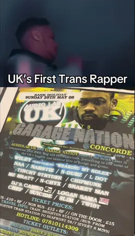 TB to my first Garage Nation performance in 08 and the only midlands artist signed to the Audiolab agency. Some of my sickest but most suppressed days #fyp #viral #transformation #ftm #transition #transitioner #garage #grime #bassline #basslinebangers 
