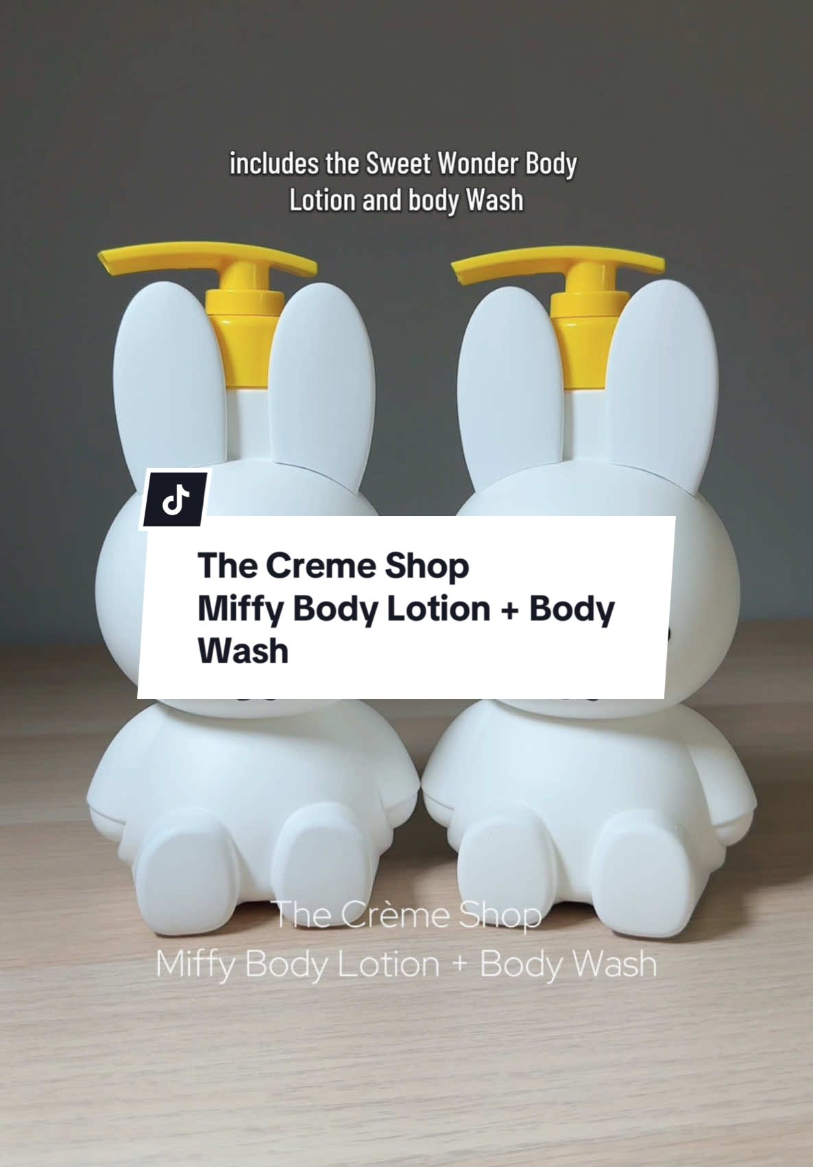 This Miffy body wash and lotion from The Crème Shop is so cute! @the crème shop @LG beauty US #thecremeshop #thecremeshopmiffybundle #miffy #miffycollection #bodywash #lotion #tiktokshoprestock #easterbasket #easter #eastergifts @Miffy 
