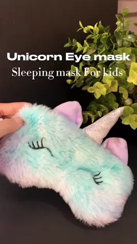 Anak kong gustong gusto may sleeping eye mask pagmatutulog kaya buti nanlang at nakita ko tong unicorn sleeping mask napakacute at mura lang gustng gusto ng anak ko. #sleepingeyemask #kidsoftiktok #kids #kidstiktok #kid 