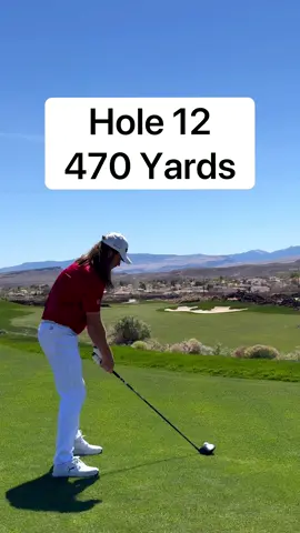 Playing hole 12 at Black Desert Resort! 🏜️