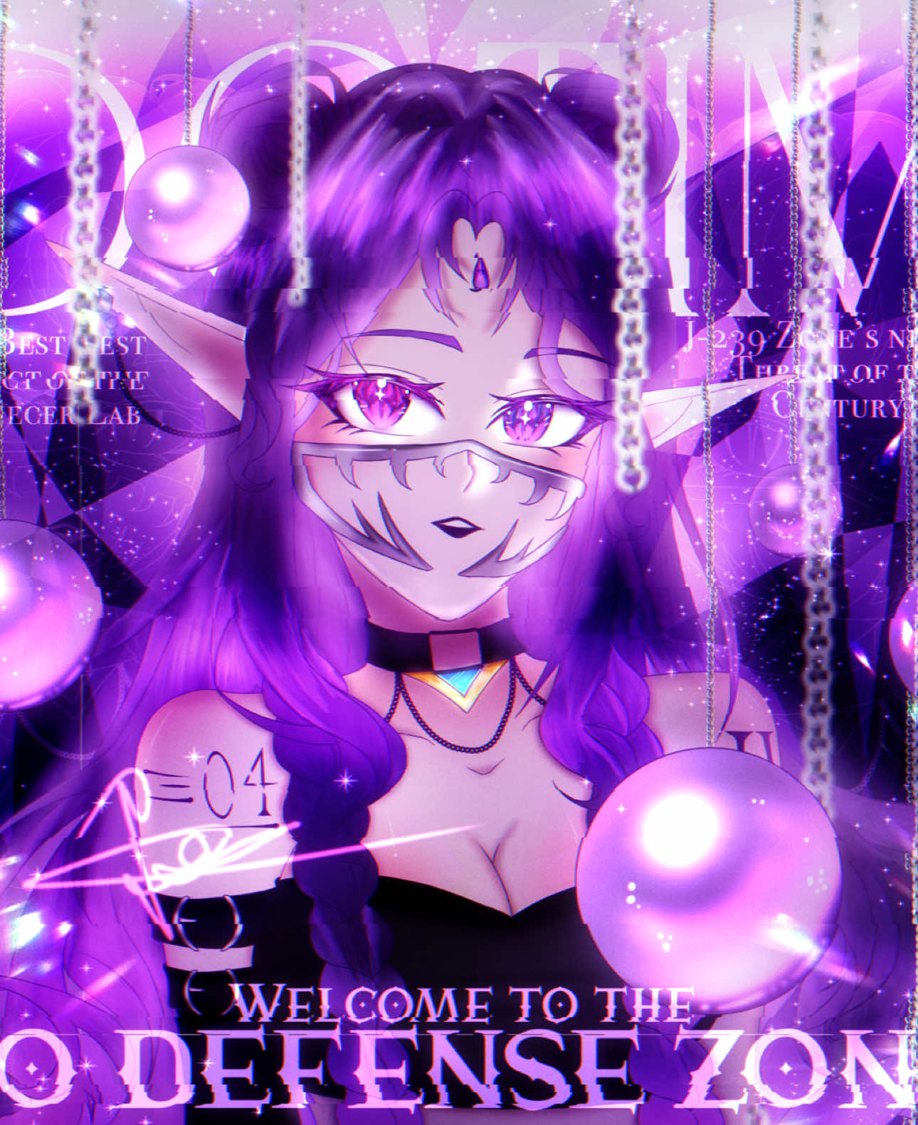 VIMI Magazine Cover Art. #artistsoftiktok #ibispaintx #oc #dravvex 