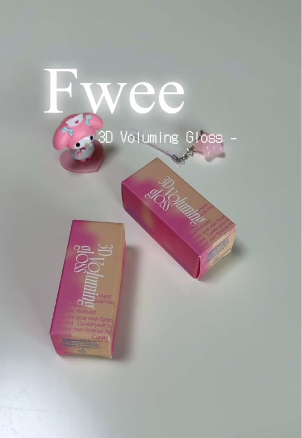@Let’s swatch 3d voluming glosses from fwee!♡ @fwee  #fwee #voluminggloss #fweegloss #lipgloss #asmr 