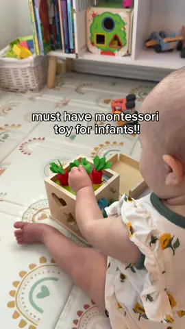 🫶 #montessori #babytoys #woodentoys #infanttoys #educationaltoys #amazontoy #amazonfinds #montessoribaby 