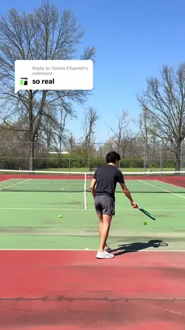 Replying to @Tennis Channel  Tennis channel casually commenting 😆 #tennis #tennistiktok 