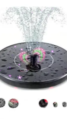 🚨Transform your garden into a relaxing oasis – no wires, no hassle! This solar-powered fountain adds a magical touch with 7 nozzle options 🌞💦 Perfect for ponds, birdbaths, or water bowls! 👉 Just drop it in water and let the sunshine do the rest. 🔥Selling fast as spring hits – get yours while stocks last! #GardenGlow #SolarFountainVibes #BackyardGoals #EcoUpgrade #OutdoorZen